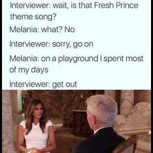 Obrázek 'melania interview'