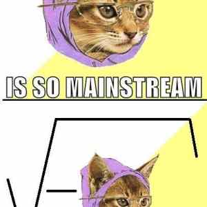 Obrázek 'memes-imaginary-hipster-kitty'