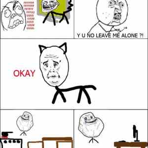 Obrázek 'meow alone'