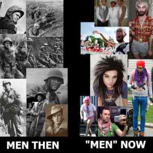 Obrázek 'mne then - men now'