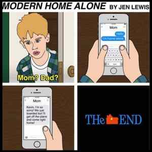 Obrázek 'modern home alone'
