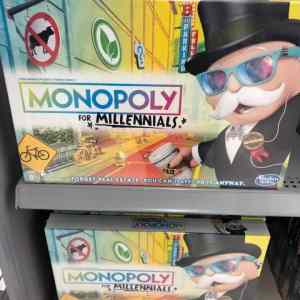 Obrázek 'monopoly for millennials'