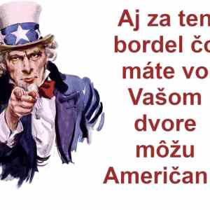Obrázek 'mozu za to americania'