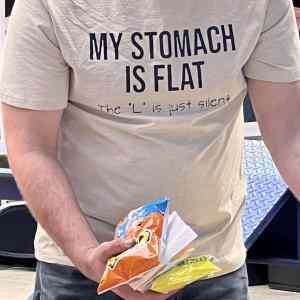 Obrázek 'my stomach is flat'