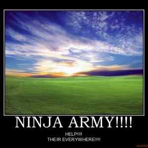 Obrázek 'ninja-army-demotivational-poster-1217432076'