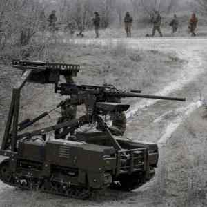 Obrázek 'novy&nbsp;pozemni&nbsp;dron&nbsp;s&nbsp;Browningem&nbsp;M2&nbsp;na&nbsp;rusaky'