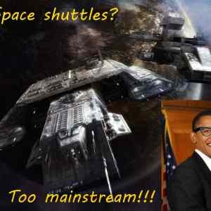 Obrázek 'obama&nbsp;spaceshuttle'