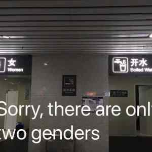 Obrázek 'only two genders in china'