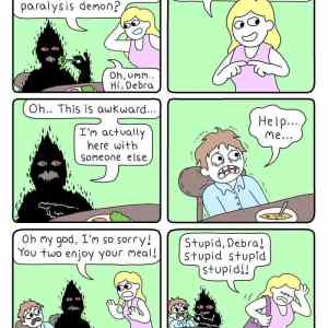 Obrázek 'paralysis deamon and stupid Debra'