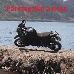 Obrázek 'parking like a boss'