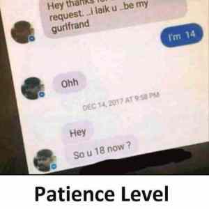 Obrázek 'patience level'