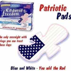 Obrázek 'patriotic pads'