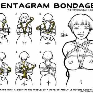 Obrázek 'pentagram bondage'