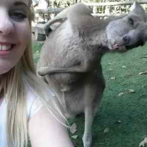 Obrázek 'photobomb selfie '