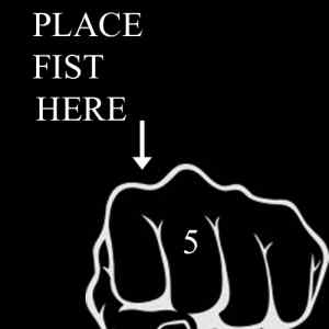 Obrázek 'place fist here'