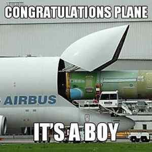 Obrázek 'plane - its a boy'
