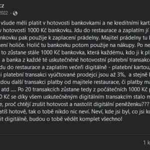 Obrázek 'platba v hotovosti vs platba kartou podle dezole'