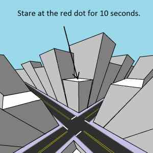 Obrázek 'pozerajte sa na cervenu bodku 10 sekund'
