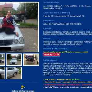 Obrázek 'predam mercedes'