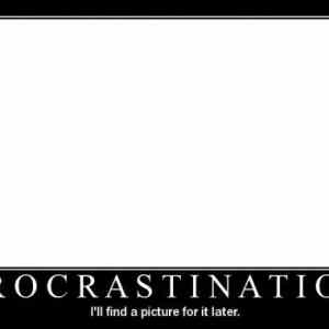 Obrázek 'procrastination'