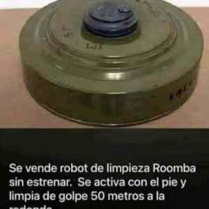 Obrázek 'prodam sberatelsky kousek - vintage roomba'