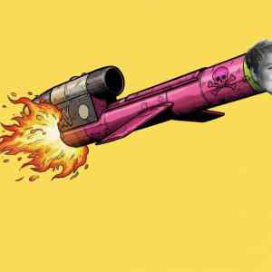 Obrázek 'raketa uz leti vole' Obrázek 'raketa uz leti vole'