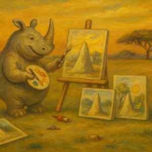Obrázek 'rhino painting 2025 edition'