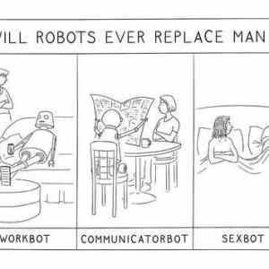 Obrázek 'robots replacing men'