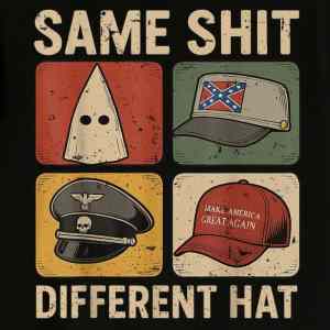 Obrázek 'same shit different hat'