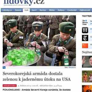 Obrázek 'severokorejska armada dostala zelenou'