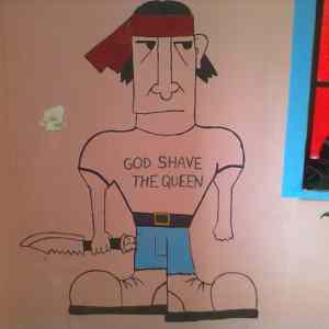 Obrázek 'shave like a god'