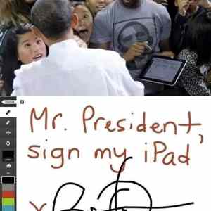 Obrázek 'sign my ipad '