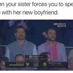 Obrázek 'sister brother and two boyfriends '