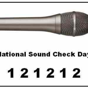 Obrázek 'sound check day'