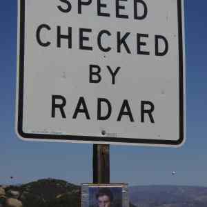 Obrázek 'speed checked by radar'