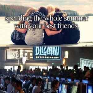 Obrázek 'spending summer with friends'