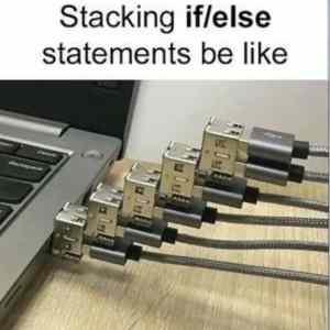 Obrázek 'stacking if else statements'