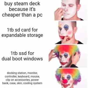 Obrázek 'steamdeck is cheaper'