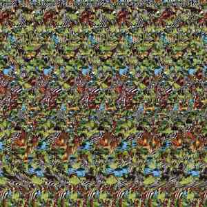 Obrázek 'stereogram - slon'