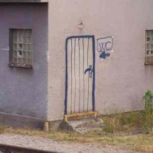 Obrázek 'street art - WC'