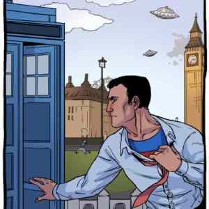 Obrázek 'superman in england'