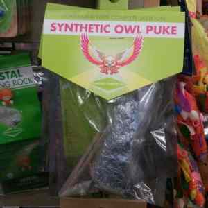 Obrázek 'synthetic owl puke'