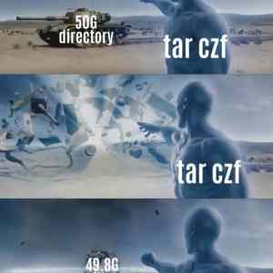 Obrázek 'tar czf'