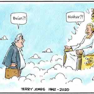 Obrázek 'terry jones in heaven'