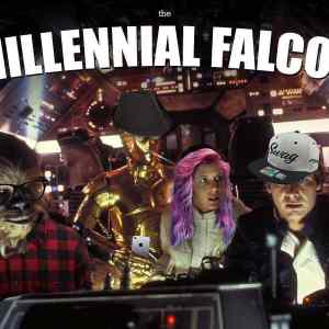 Obrázek 'the millennial falcon'