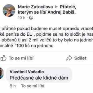 Obrázek 'to je vyzva pro roumenisty volici Babise'