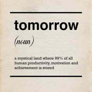Obrázek 'tomorrow meaning'