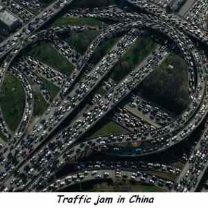 Obrázek 'traffic jam in china'