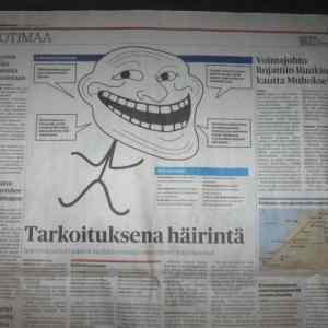 Obrázek 'troll newspaper'
