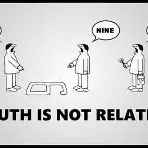 Obrázek 'truth is not relative'